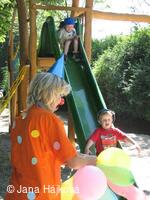 Slavnostní otevření rekonstruovaného dětského hřiště u rybníku